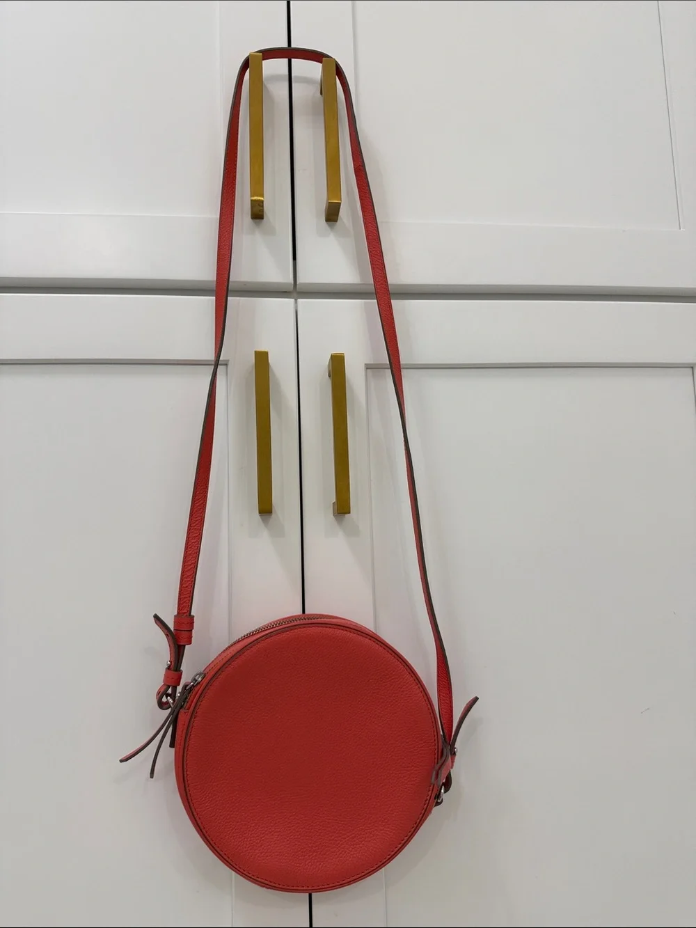 Banana Republic Round Crossbody Bag in Red